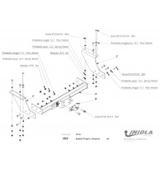 Фаркоп на ГАЗ-2705 L/109