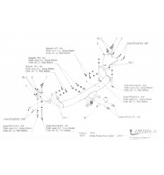 Фаркоп на Ssang Yong Actyon Sports S/055