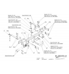 Фаркоп на Fiat Panda 3 F/032