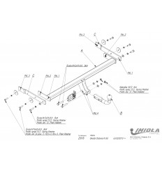 Фаркоп на Audi A3 Z/016