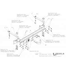 Фаркоп на Ford Transit Connect E/053