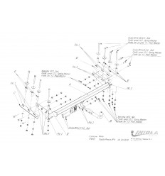 Фаркоп на Toyota Previa T/010