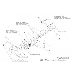 Фаркоп на Suzuki Vitara V/050