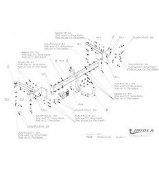 Фаркоп на Honda Civic H/026