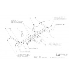 Фаркоп на Mazda 3 X/026