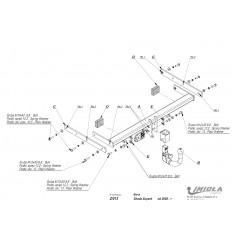 Фаркоп на Skoda Superb 2 Z/013