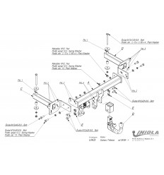 Фаркоп на Subaru Tribeca U/A03