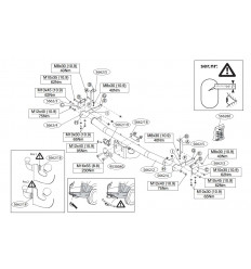 Фаркоп на Renault Kangoo 566200