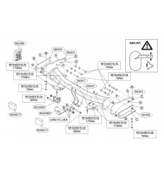 Фаркоп на Jeep Grand Cherokee 582900