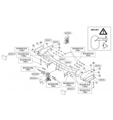 Фаркоп на Jeep Grand Cherokee Summit 583300