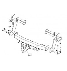 Фаркоп на Chevrolet Trailblazer 5267A