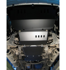 Защита картера, радиатора, КПП и РК Mitsubishi Pajero Sport ALF14.08-14.09st