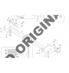 Фаркоп на Mercedes A-Class E4122CA