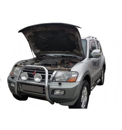 Амортизатор (упор) капота на Mitsubishi Pajero 02-04