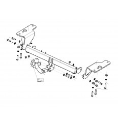 Фаркоп на Toyota Corolla 3087A