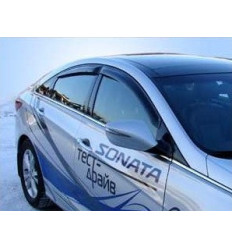 Дефлектор боковых окон Hyundai Sonata SHYSON1032