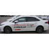 Дефлекторы боковых окон на Toyota Corolla STOCOR1832