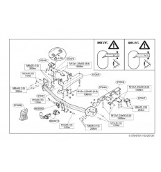 Фаркоп на Toyota RAV 4 570400