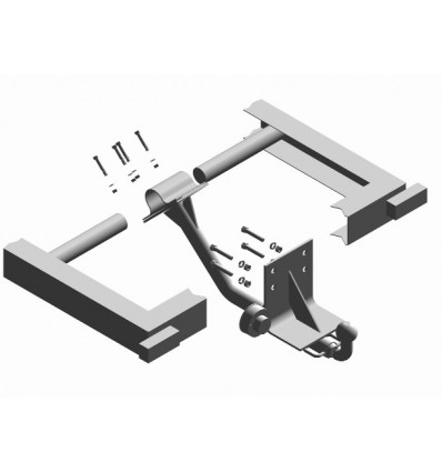 Фаркоп на ГАЗ-3302,  ГАЗ-33027,  ГАЗ-33021