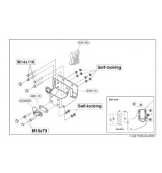 Фаркоп на Toyota Hilux 408100