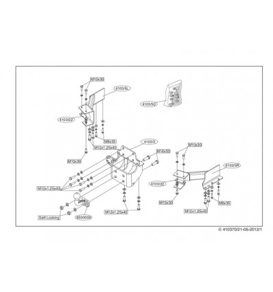 Фаркоп на Toyota Landcruiser Prado 120 410300