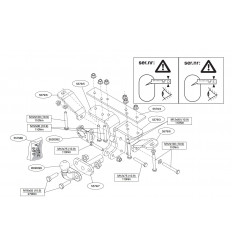 Фаркоп на Nissan Pathfinder 557900