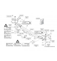Фаркоп на Citroen Jumper 441800