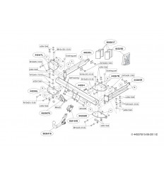 Фаркоп на Mercedes ML 443300