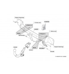 Фаркоп на BMW 1 444600