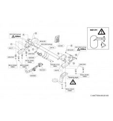 Фаркоп на Suzuki Grand Vitara 444700