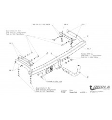 Фаркоп на Nissan Note N/038