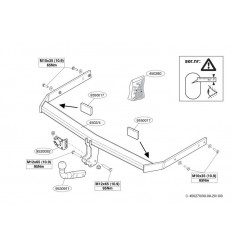 Фаркоп на Volkswagen Golf 6 450200