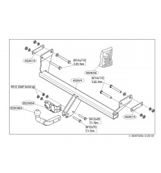 Фаркоп на Dodge Caliber 452600