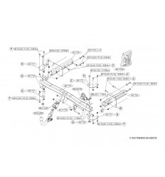 Фаркоп на Mercedes R 461700