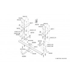 Фаркоп на Fiat Sedici 469700