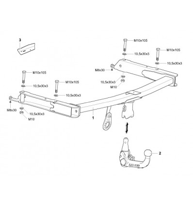 Фаркоп на Audi A6 Allroad 305309600001