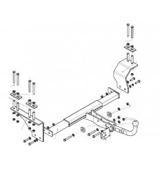 Фаркоп на Great Wall Hover H6 3317A