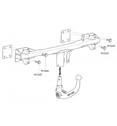 Фаркоп на BMW 5 E60/E61 303294600001