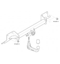 Фаркоп на BMW X1 E84 303314600001