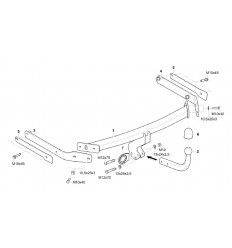 Фаркоп на Ford Focus 3 307462600001