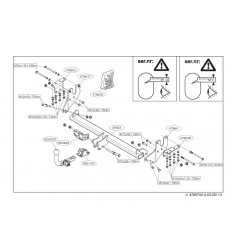 Фаркоп на Mitsubishi Lancer X 479600