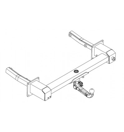 Фаркоп на Mercedes ML W166 313406600001