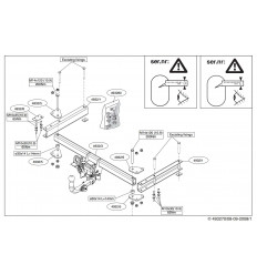 Фаркоп на Audi A4 493200