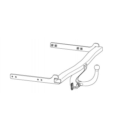 Фаркоп на Skoda Octavia 2 317104600001