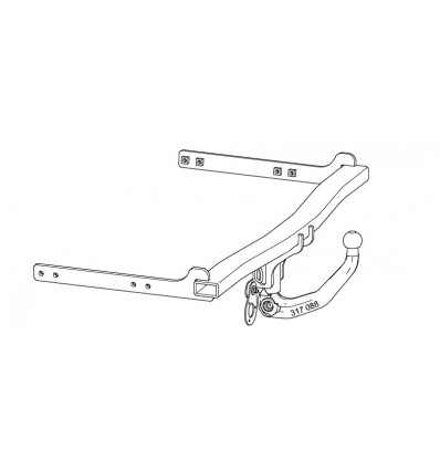 Фаркоп на Skoda Octavia 2 317102600001