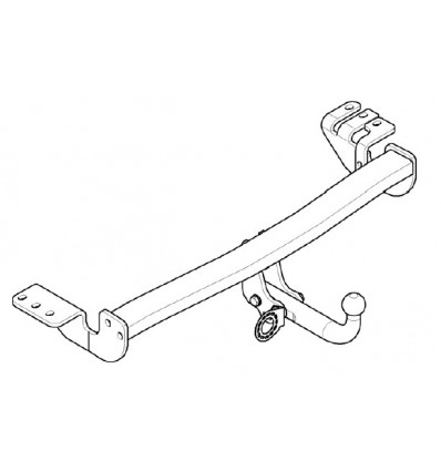 Фаркоп на Ssang Yong Actyon 349038600001