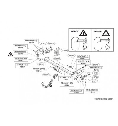 Фаркоп на Nissan Qashqai 551900