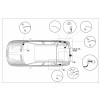 Электрика оригинальная к фаркопу на BMW 1, 3, 5, 7, X1,  X3, X5, X6 21020523