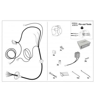 Электрика оригинальная на BMW X3/X4/5-Series/6-Series/7-Series 12020528