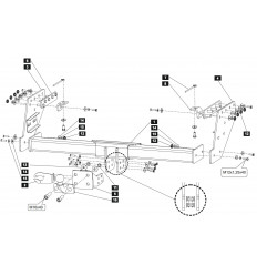 Фаркоп на Mitsubishi L 200 14.1956.21